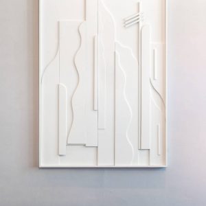 into a wall of white (180x125cm) bild 2